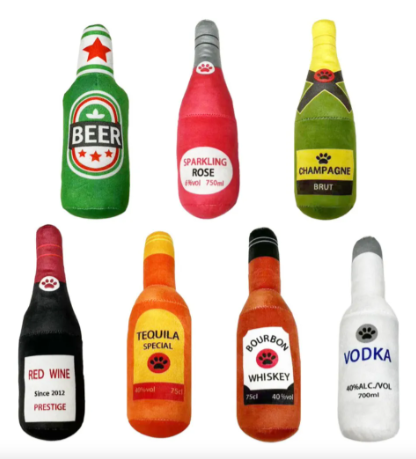 PELUCHE BOTELLA CHIFLE